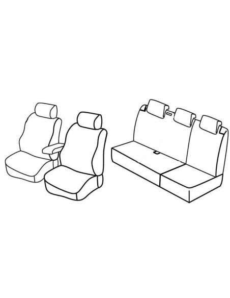 FOD.SUPERIOR NER/ROSS SU ORD. VW POLO 5P 09 in poi 14