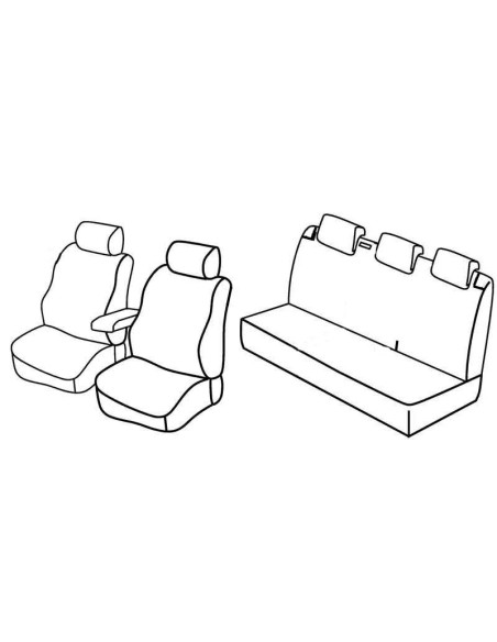 FOD.SUPERIOR BEIGE SU ORD. VW POLO 5P 09 in poi 14