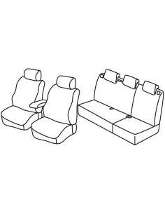 FOD.SUPERIOR NER/ROSS SU ORD. VW POLO 5P 09 in poi 14