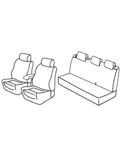 FOD.SUPERIOR BEIGE SU ORD. VW POLO 5P 09 in poi 14