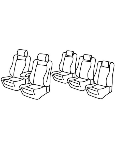 FOD.SUPERIOR GRIG/NER SU ORD. VW SHARAN 10 in poi