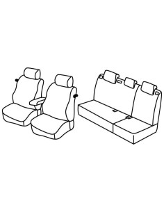 FOD.SUPERIOR NER/GRIG SU ORD. VW POLO 3P 14 in poi