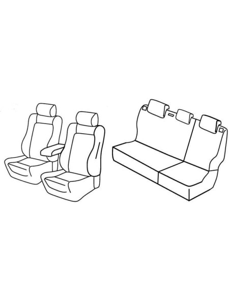 FOD.SUPERIOR NER/ROSS SU ORD. VW POLO 5P 14 in poi  LOUNG