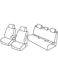 FOD.SUPERIOR GRIG/NER SU ORD. VOLKSWAGEN POLO 17 in poi