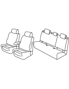 FOD.SUPERIOR NER/GRIG SU ORD. VOLKSWAGEN POLO 17 in poi