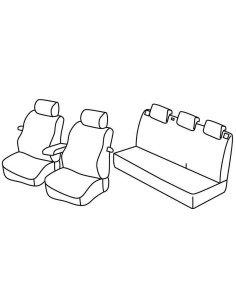 FOD.SUPERIOR GRIG/NER SU ORD. VW POLO 3P 09 in poi 17