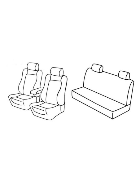 FOD.SUPERIOR GRIG/NER SU ORD. ALFA ROMEO 156 4P/SW