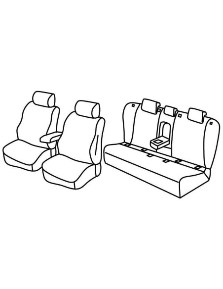 FOD.SUPERIOR BEIGE SU ORD. ALFA ROMEO STELVIO 17 in poi