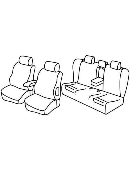 FOD.SUPERIOR NER/GRIG SU ORD. AUDI A4 4P/SW 01 in poi 08