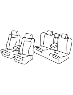 FOD.SUPERIOR NERO/BLU SU ORD. AUDI A4 4P/SW 01 in poi 08