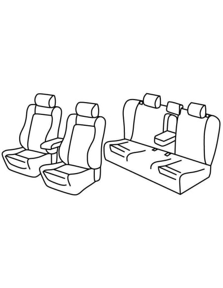 FOD.SUPERIOR NER/GRIG SU ORD. AUDI A4 4P/SW 01 in poi 08