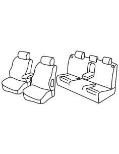 FOD.SUPERIOR BEIGE SU ORD. AUDI A4 4P/SW 01 in poi 08