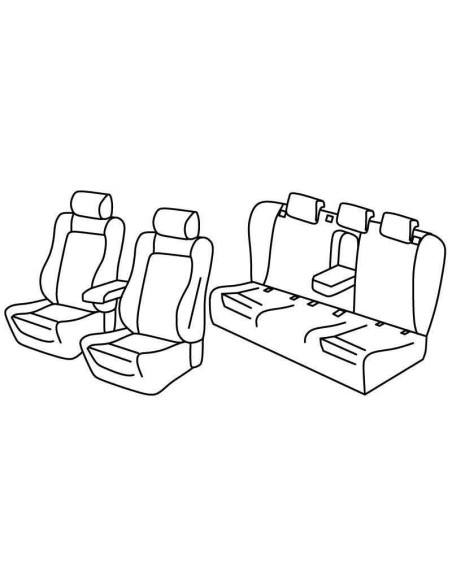 FOD.SUPERIOR NER/GRIG SU ORD. AUDI A4 4P/SW 07 in poi 15