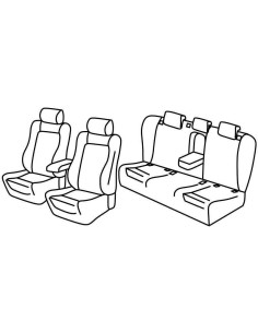 FOD.SUPERIOR NERO/BLU SU ORD. AUDI A6 4P/SW 11 in poi