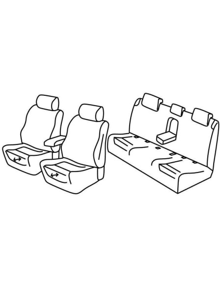FOD.SUPERIOR GRIG/NER SU ORD. AUDI A6 4P 11 in poi