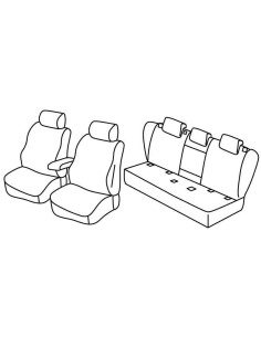 FOD.SUPERIOR GRIG/NER SU ORD. AUDI A6 4P 18 in poi