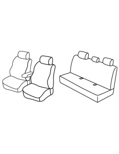 FOD.SUPERIOR GRIG/NER SU ORD. BMW SERIE 3 4P/SW 05