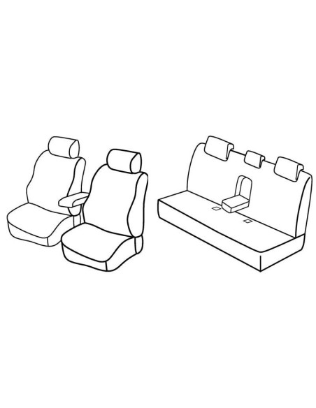 FOD.SUPERIOR NER/GRIG SU ORD. BMW SERIE 3 4P/SW 05