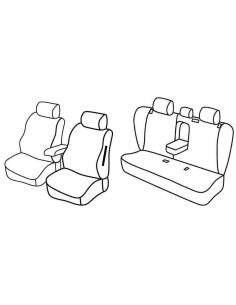 FOD.SUPERIOR BEIGE SU ORD. BMW X3 (F25) 10 in poi