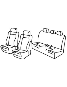FOD.SUPERIOR GRIG/NER SU ORD. BMW SERIE 3 SW (F31)