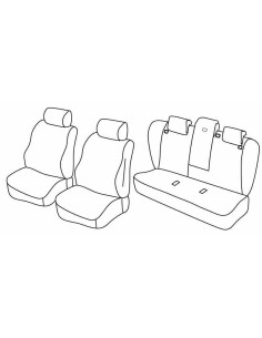 FOD.SUPERIOR NER/ROSS SU ORD. BMW SERIE 5 SW (E61)