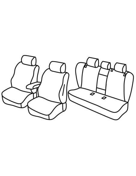 FOD.SUPERIOR NER/ROSS SU ORD. BMW X3 (F25) 10 in poi