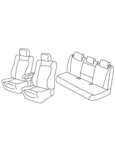 FOD.SUPERIOR NERO/BLU SU ORD. BMW X5 13 in poi