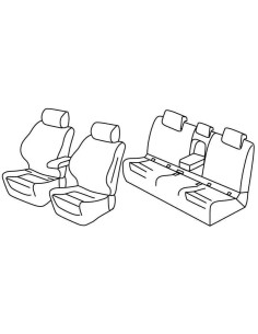 FOD.SUPERIOR BEIGE SU ORD. BMW X1 (F48) 15 in poi