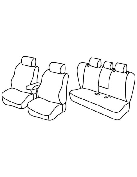 FOD.SUPERIOR NER/GRIG SU ORD. BMW X5 (E70) 07 in poi 13