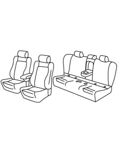 FOD.SUPERIOR NER/GRIG SU ORD. BMW SERIE 5 4P 17 in poi