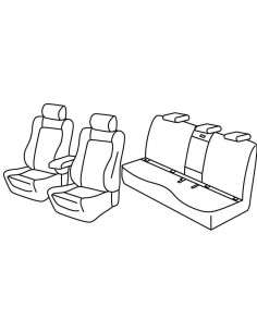 FOD.SUPERIOR NER/ROSS SU ORD. BMW SERIE 3 4P 18 in poi