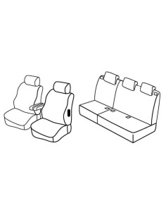 FOD.SUPERIOR NER/GRIG SU ORD. CITROEN BERLINGO 5P