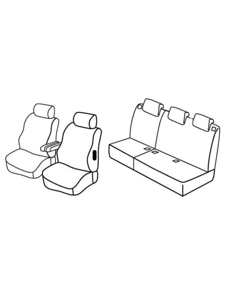 FOD.SUPERIOR NER/GRIG SU ORD. CITROEN BERLINGO 5P