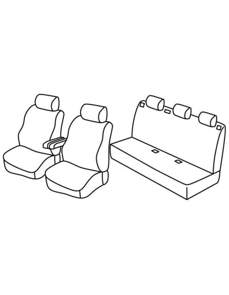 FOD.SUPERIOR NER/ROSS SU ORD. CITROEN BERLINGO 08 in poi