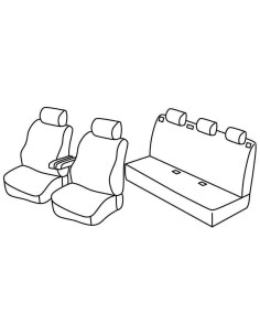 FOD.SUPERIOR NER/GRIG SU ORD. CITROEN BERLINGO 08 in poi