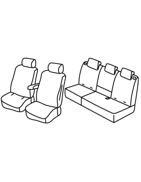 FOD.SUPERIOR BEIGE SU ORD. CITROEN C3 AIRCROSS 17 in poi