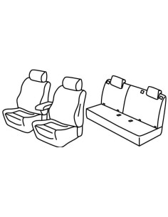 FOD.SUPERIOR NER/GRIG SU ORD. FIAT TIPO 5P 16 in poi