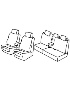 FOD.SUPERIOR NER/GRIG SU ORD. FIAT TIPO SW 16 in poi