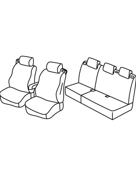 FOD.SUPERIOR GRIG/NER SU ORD. FORD B-MAX 12 in poi