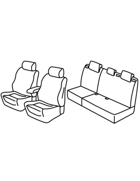 FOD.SUPERIOR NER/GRIG SU ORD. FORD FOCUS 5P/SW 11 in poi