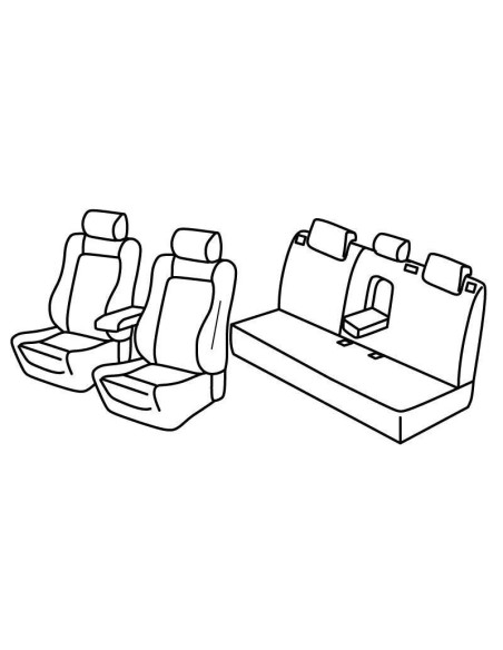 FOD.SUPERIOR BEIGE SU ORD. FORD MONDEO 4P,5P 14 in poi