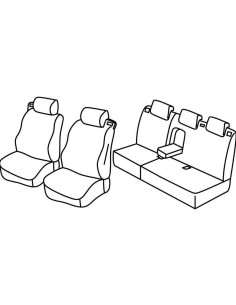 FOD.SUPERIOR BEIGE SU ORD. FORD B-MAX 12 in poi