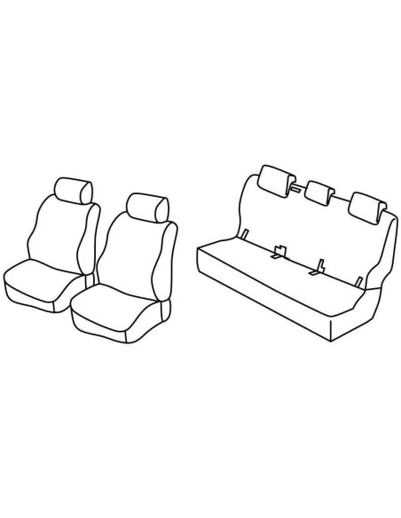 FOD.SUPERIOR GRIG/NER SU ORD. FORD RANGER 12 in poi