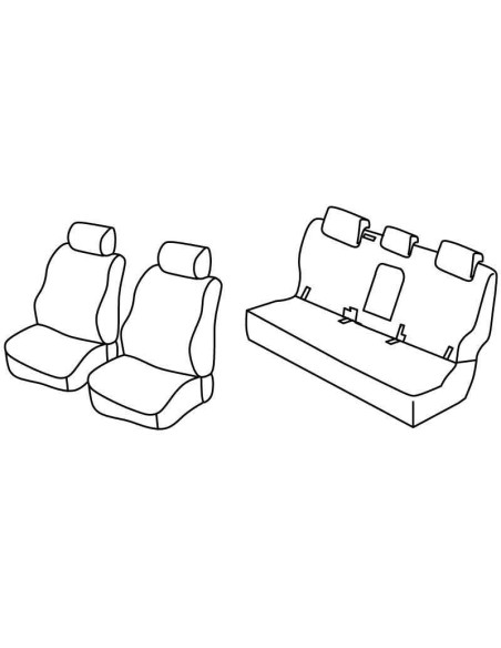 FOD.SUPERIOR NER/GRIG SU ORD. FORD RANGER 12 in poi