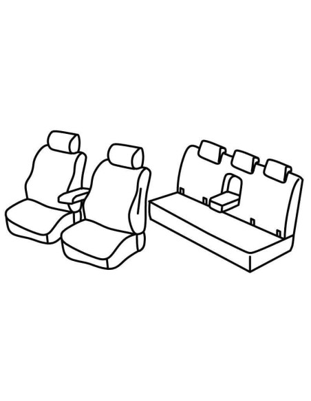 FOD.SUPERIOR GRIG/NER SU ORD. FORD RANGER 12 in poi