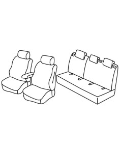 FOD.SUPERIOR NERO/BLU SU ORD. FORD FOCUS 5P 18 in poi