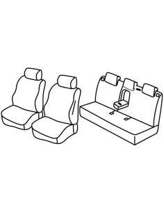 FOD.SUPERIOR NER/ROSS SU ORD. HONDA CIVIC 5P 17 in poi