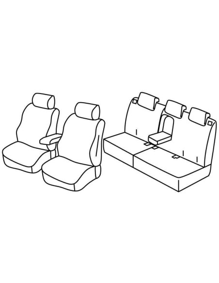 FOD.SUPERIOR NER/ROSS SU ORD. HONDA HR-V 15 in poi
