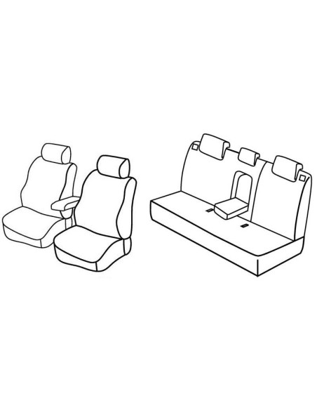 FOD.SUPERIOR GRIG/NER SU ORD. HYUNDAI IX35 13 in poi