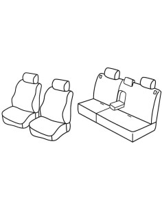 FOD.SUPERIOR GRIG/NER SU ORD. HYUNDAI SANTA FE 01 in poi